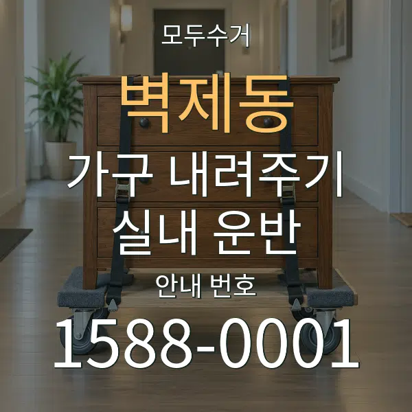 벽제동 가구 내려주기·실내 운반 대표 안내 그래픽