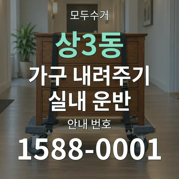 상3동 가구 내려주기·실내 운반 대표 안내 그래픽