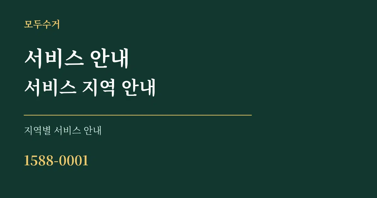 서비스 안내 서비스 지역 안내 대표 안내 그래픽