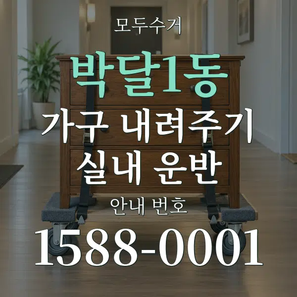박달1동 가구 내려주기·실내 운반 대표 안내 그래픽